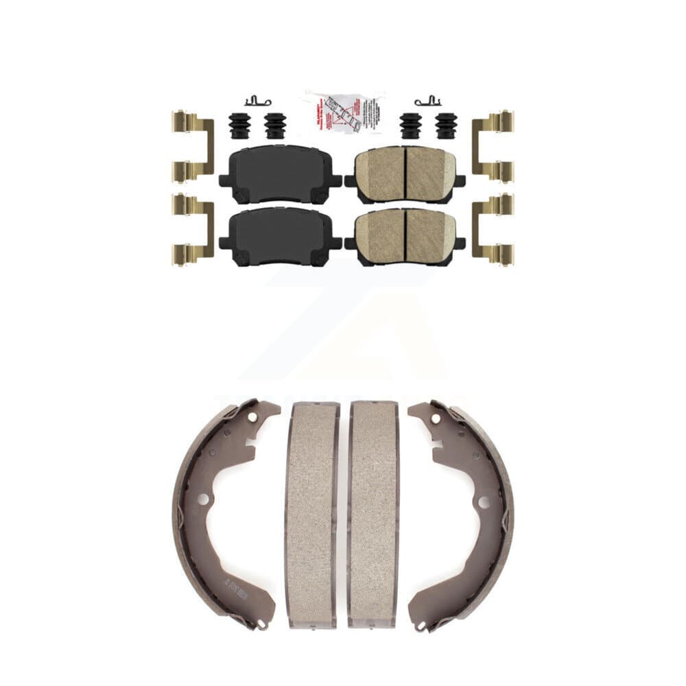 Transit Auto - KNN-100250 - Front and Rear Disc Brake Pad Kits image 1
