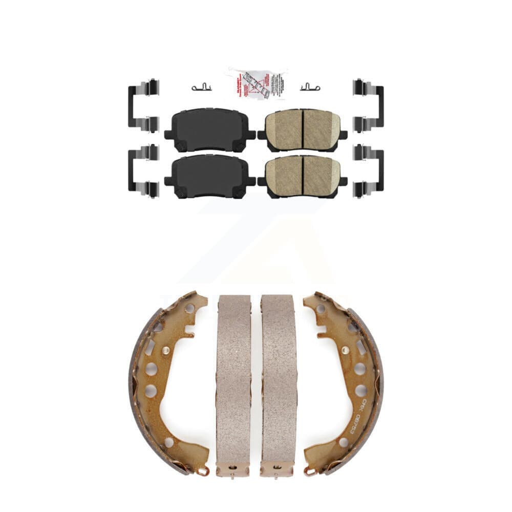 Transit Auto - KNN-100252 - Front and Rear Disc Brake Pad Kits image 1