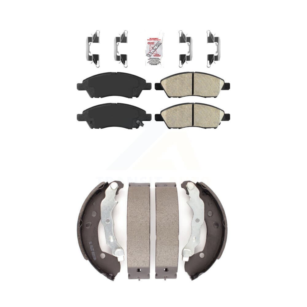 Transit Auto - KNN-100260 - Front and Rear Disc Brake Pad Kits image 1