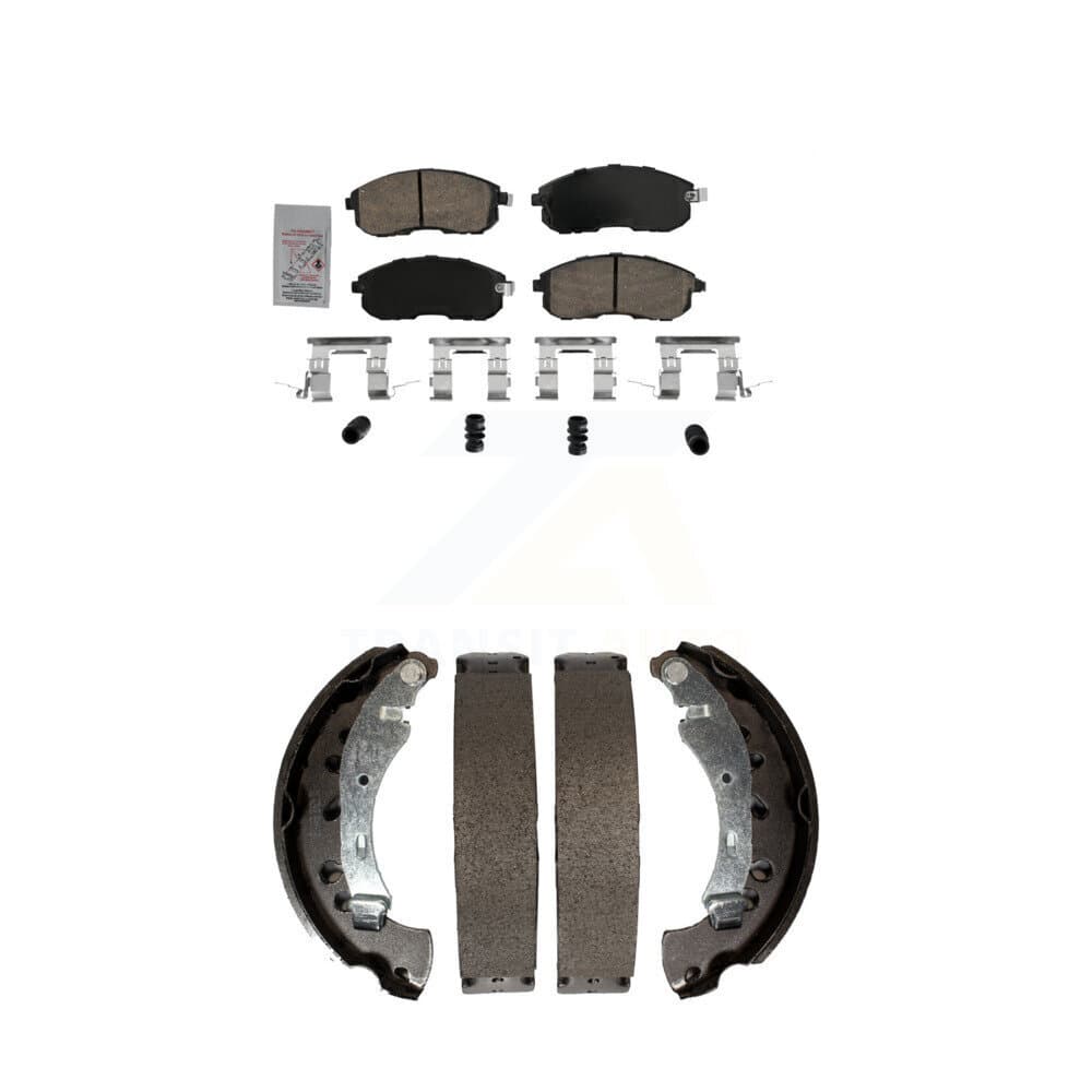 Transit Auto - KNN-100261 - Front and Rear Disc Brake Pad Kits image 1