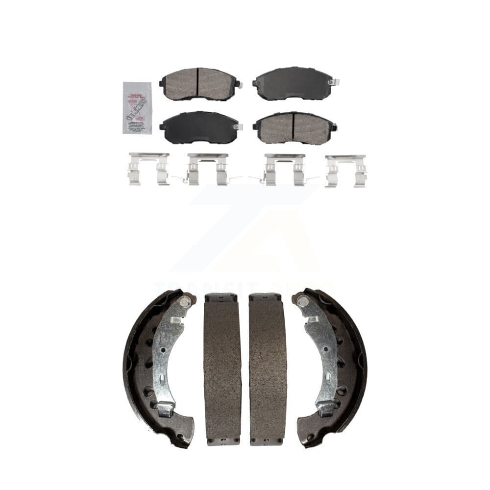 Transit Auto - KNN-100262 - Front and Rear Disc Brake Pad Kits image 1