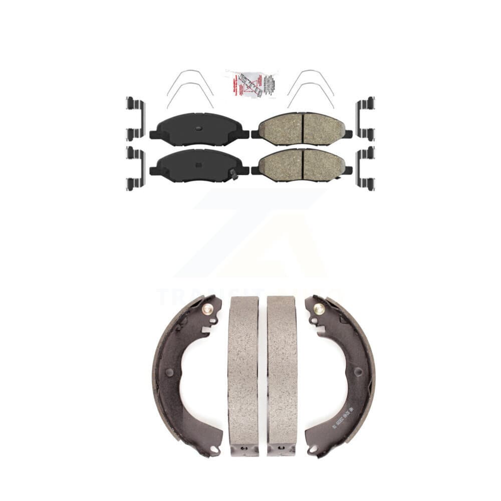Transit Auto - KNN-100264 - Front and Rear Disc Brake Pad Kits image 1