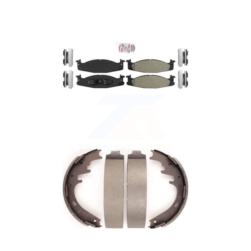 Transit Auto - KNN-100268 - Front and Rear Disc Brake Pad Kits image 1