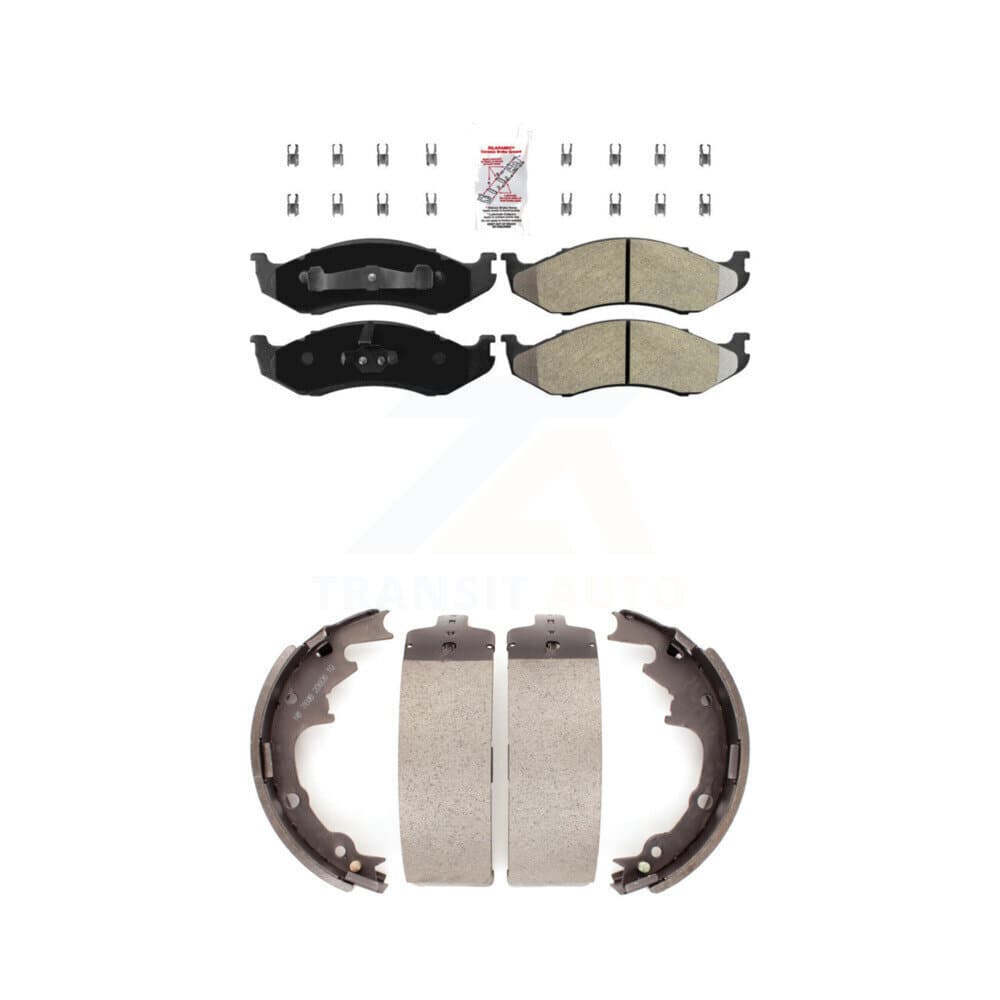 Transit Auto - KNN-100282 - Front and Rear Disc Brake Pad Kits image 1