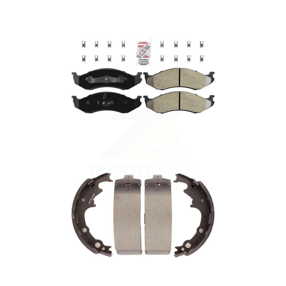 Transit Auto - KNN-100283 - Front and Rear Disc Brake Pad Kits image 1