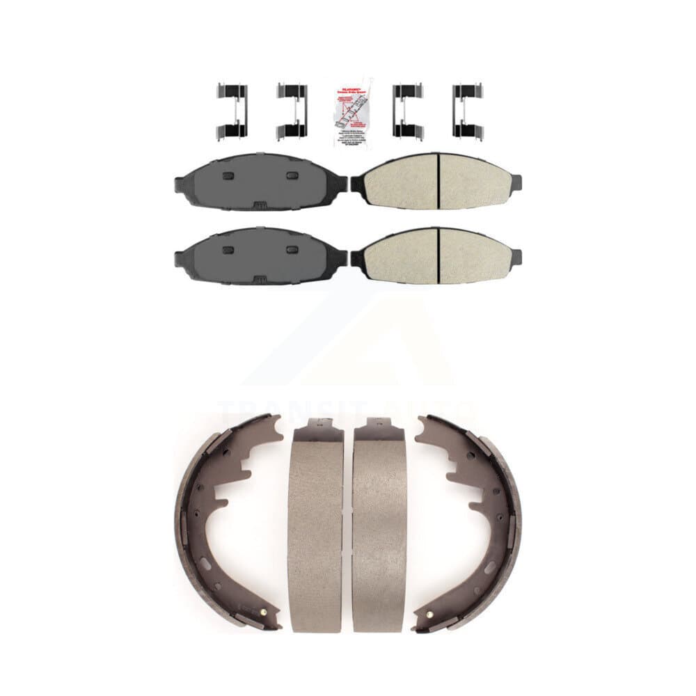 Transit Auto - KNN-100285 - Front and Rear Disc Brake Pad Kits image 1