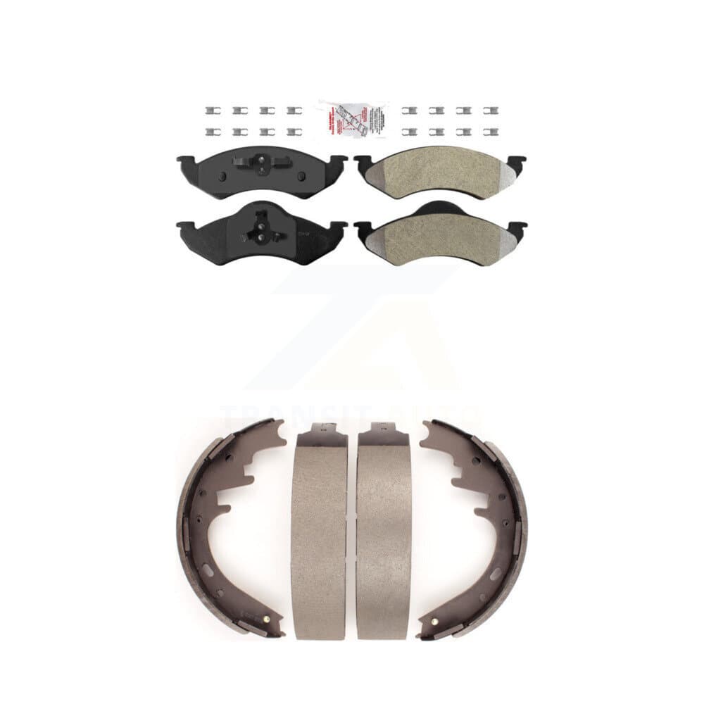 Transit Auto - KNN-100287 - Front and Rear Disc Brake Pad Kits image 1