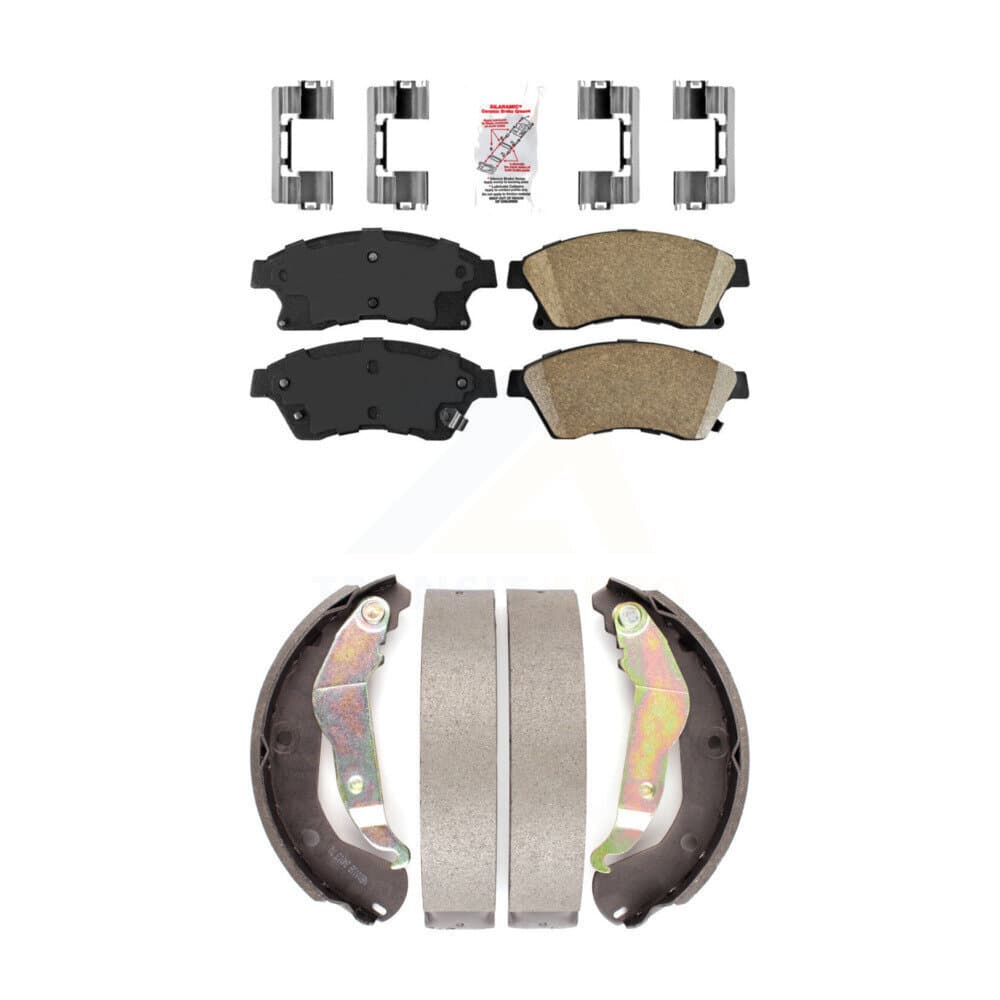 Transit Auto - KNN-100289 - Front and Rear Disc Brake Pad Kits image 1