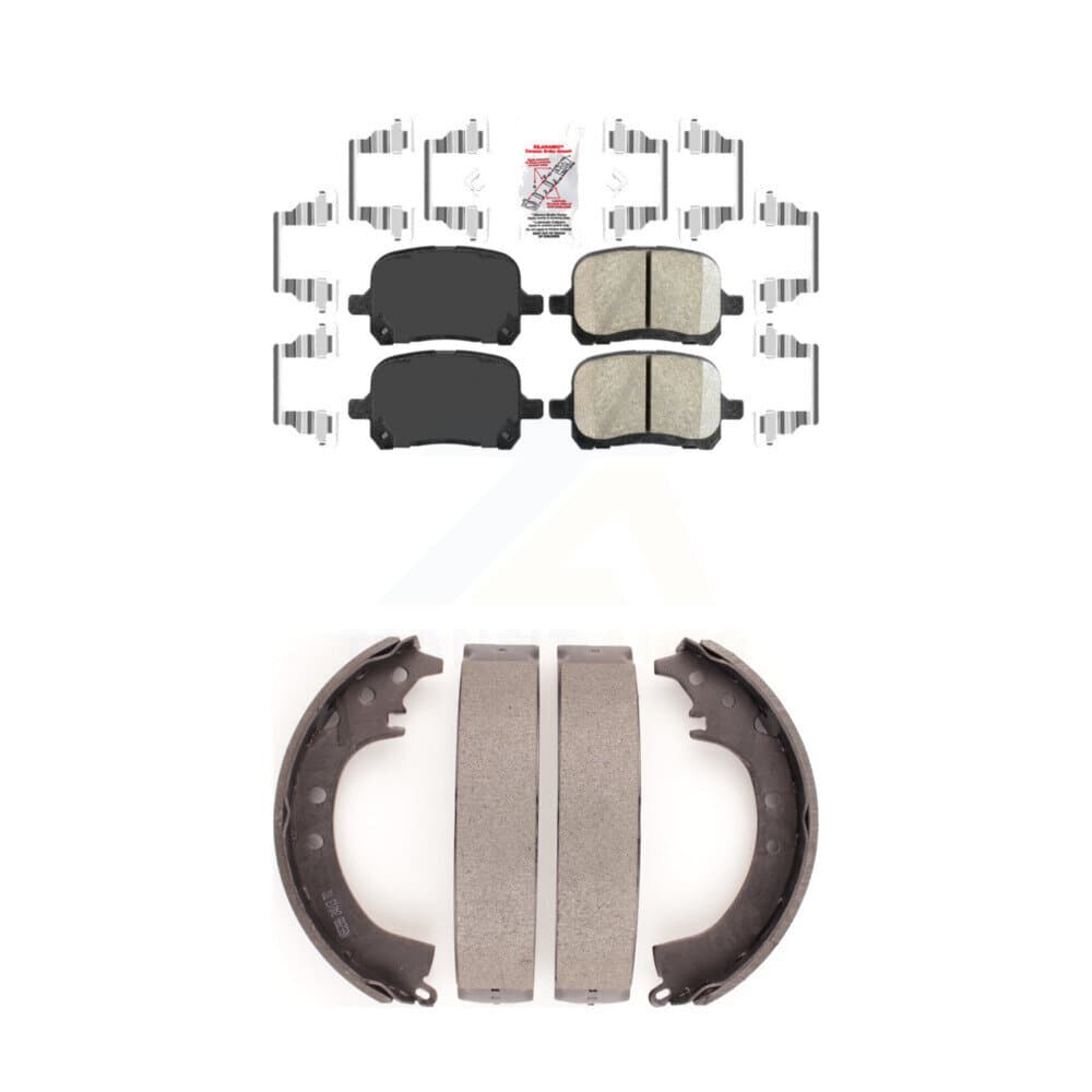 Transit Auto - KNN-100290 - Front and Rear Disc Brake Pad Kits image 1