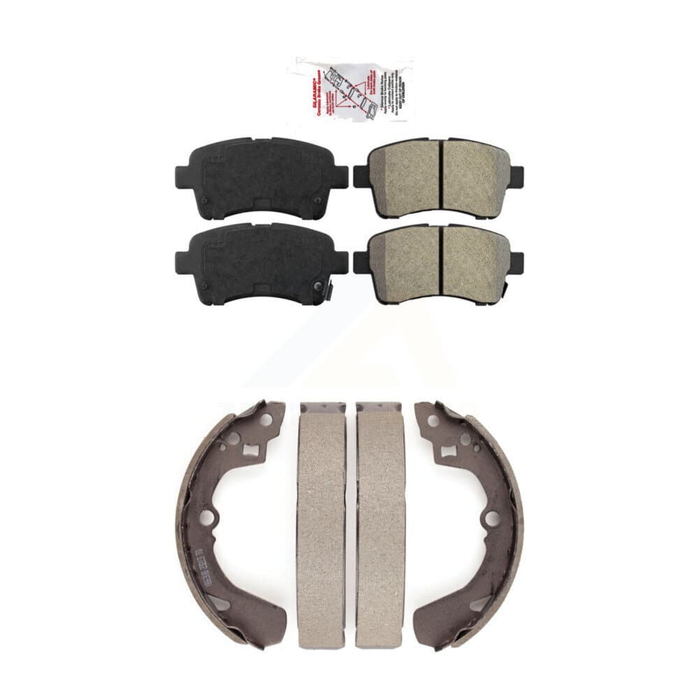 Transit Auto - KNN-100291 - Front and Rear Disc Brake Pad Kits image 1