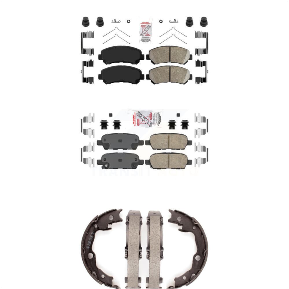 Transit Auto - KNN-100300 - Front and Rear Disc Brake Pad Kits image 1