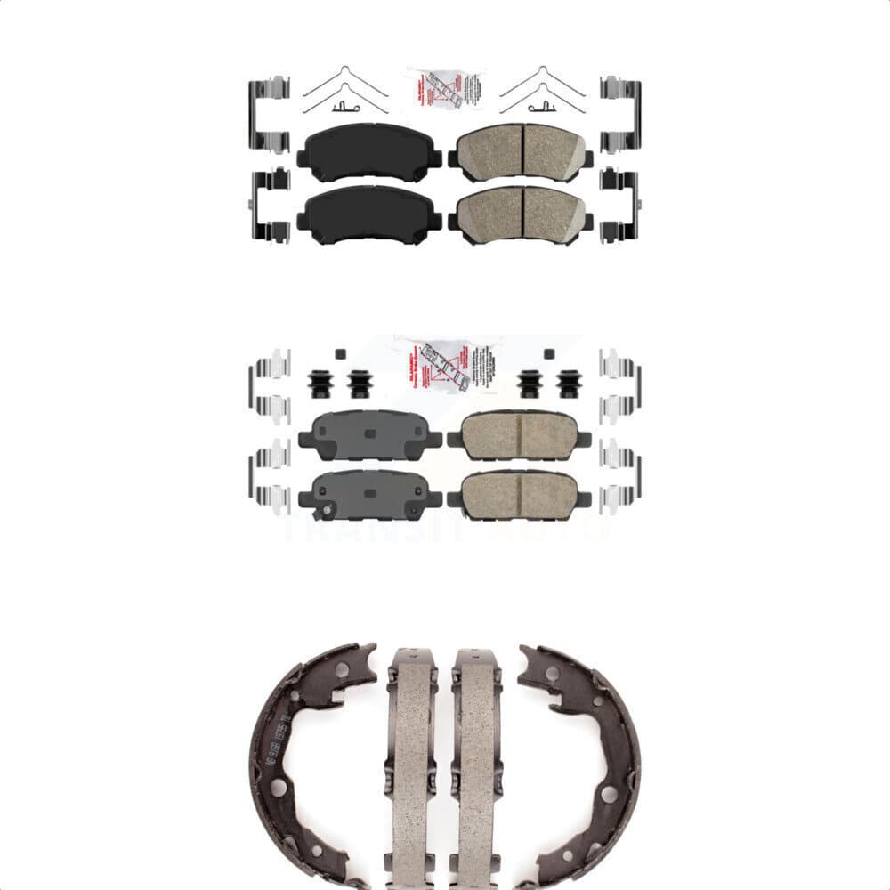 Transit Auto - KNN-100301 - Front and Rear Disc Brake Pad Kits image 1
