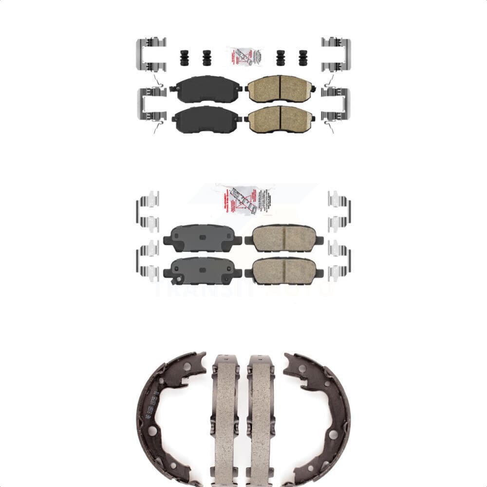 Transit Auto - KNN-100303 - Front and Rear Disc Brake Pad Kits image 1