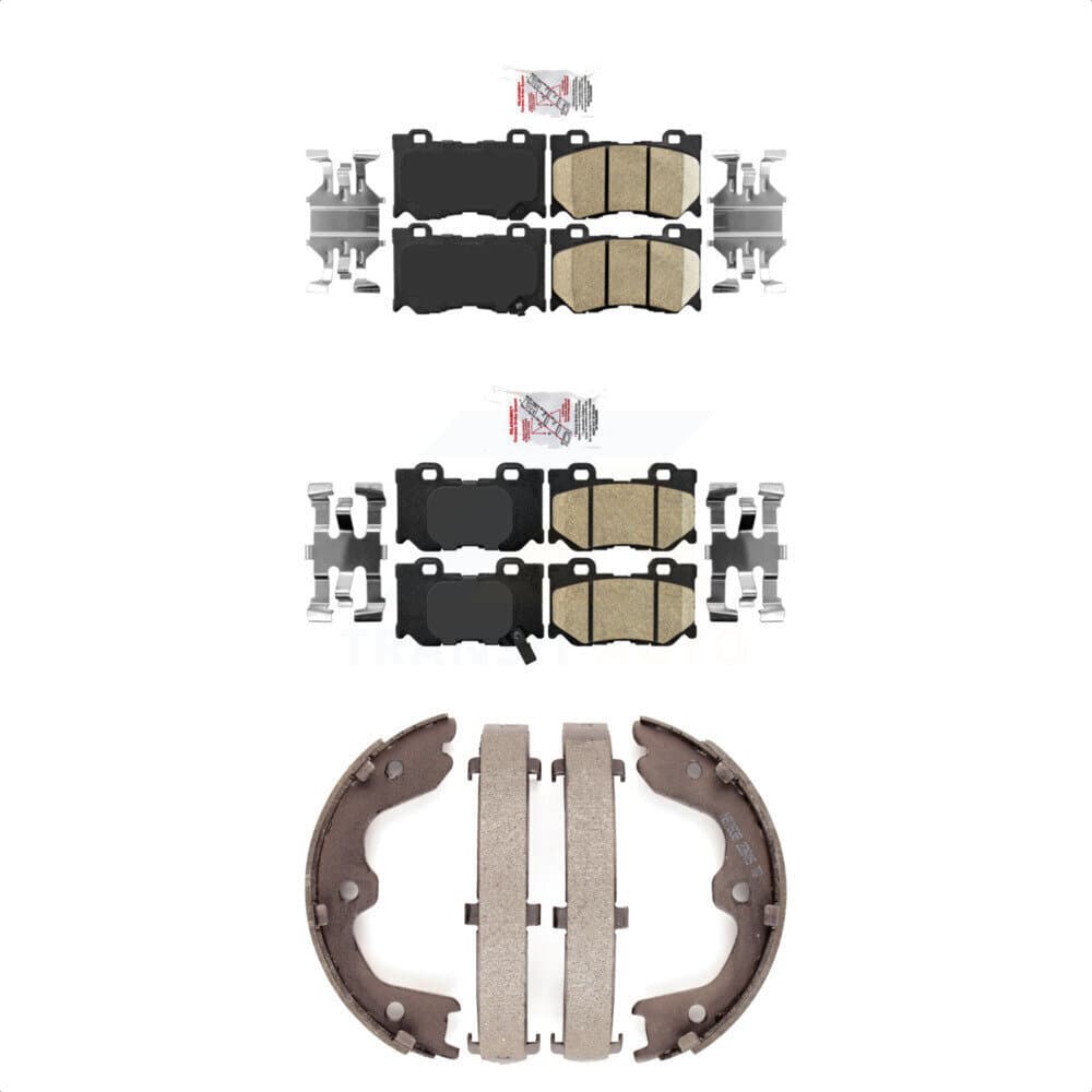 Transit Auto - KNN-100308 - Front and Rear Disc Brake Pad Kits image 1