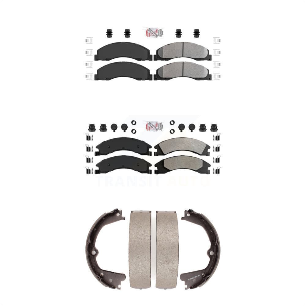 Transit Auto - KNN-100318 - Front and Rear Disc Brake Pad Kits image 1