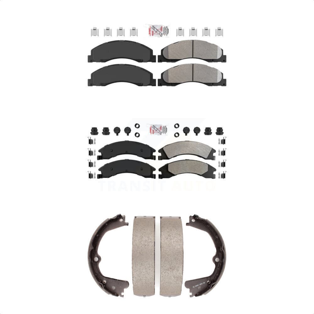 Transit Auto - KNN-100319 - Front and Rear Disc Brake Pad Kits image 1