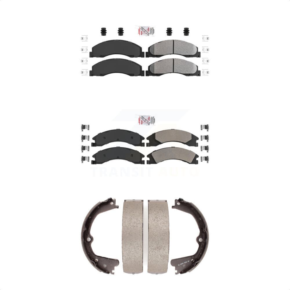 Transit Auto - KNN-100321 - Front and Rear Disc Brake Pad Kits image 1