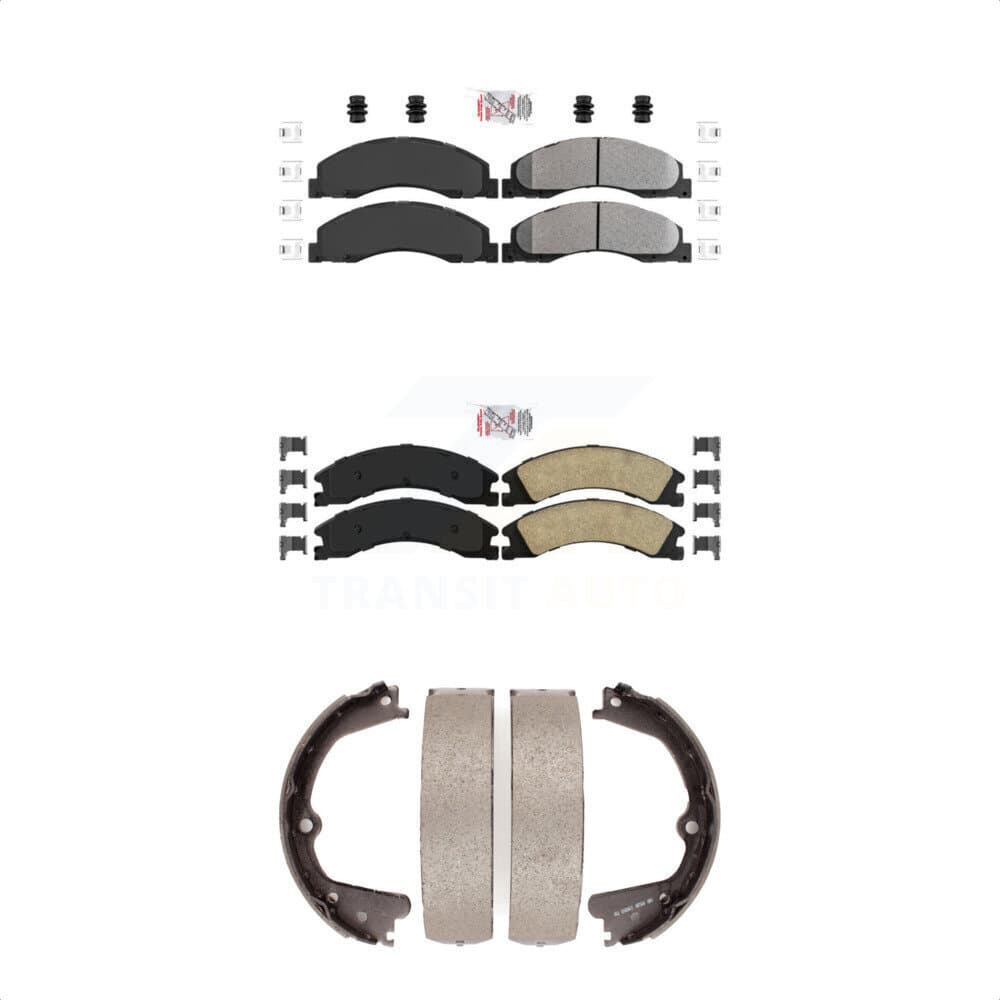 Transit Auto - KNN-100327 - Front and Rear Disc Brake Pad Kits image 1