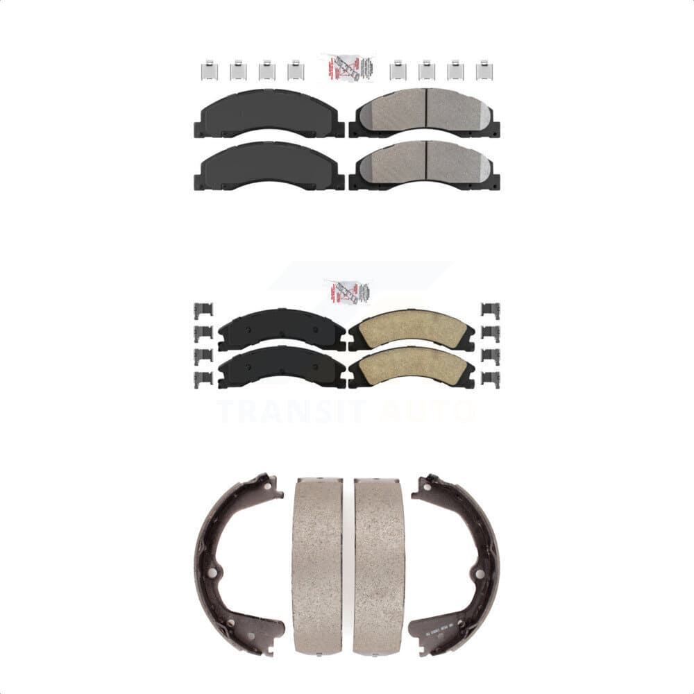 Transit Auto - KNN-100328 - Front and Rear Disc Brake Pad Kits image 1