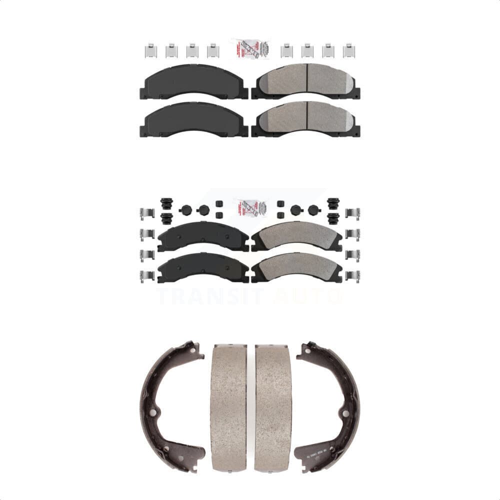 Transit Auto - KNN-100331 - Front and Rear Disc Brake Pad Kits image 1