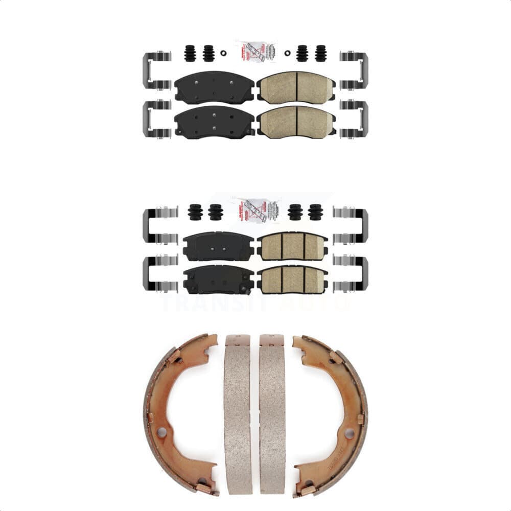 Transit Auto - KNN-100333 - Front and Rear Disc Brake Pad Kits image 1
