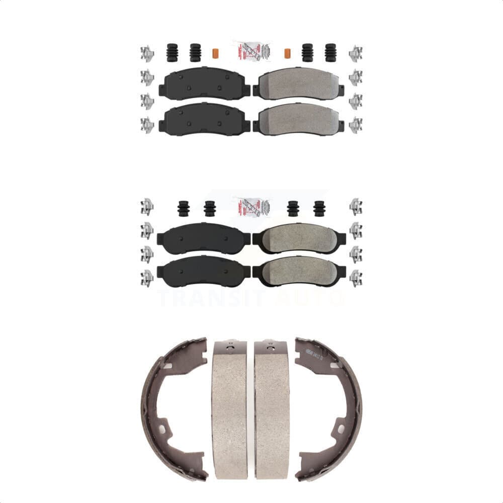 Transit Auto - KNN-100352 - Front and Rear Disc Brake Pad Kits image 1
