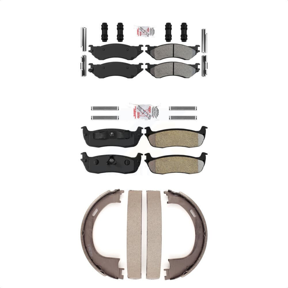Transit Auto - KNN-100361 - Front and Rear Disc Brake Pad Kits image 1