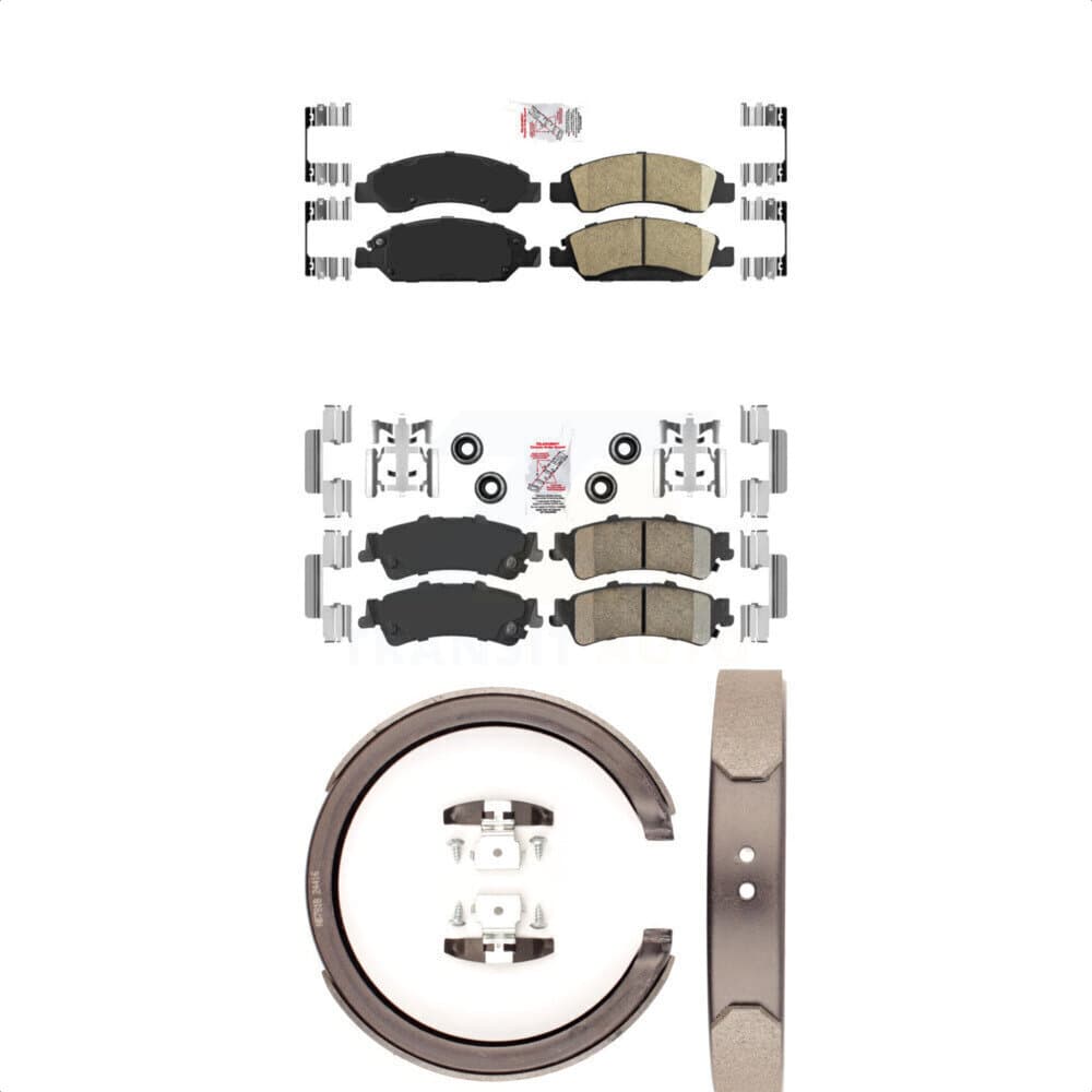 Transit Auto - KNN-100398 - Front and Rear Disc Brake Pad Kits image 1