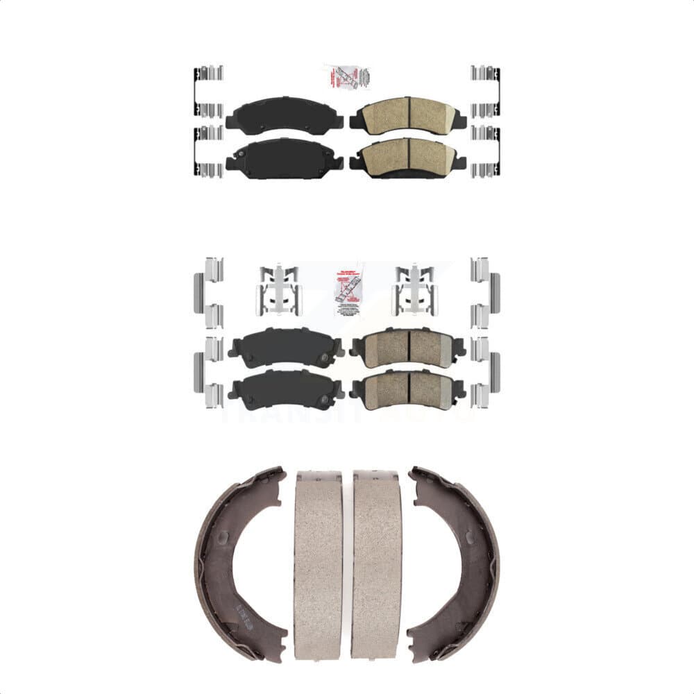 Transit Auto - KNN-100404 - Front and Rear Disc Brake Pad Kits image 1