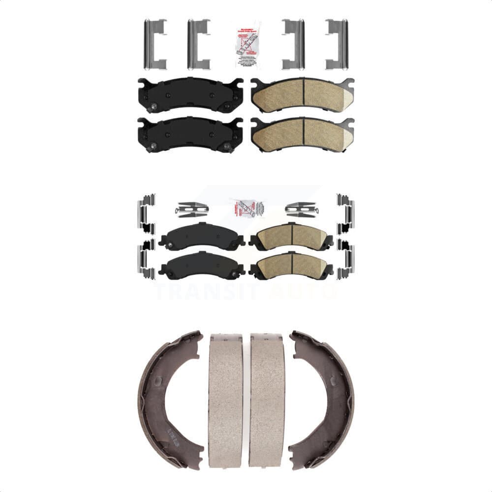 Transit Auto - KNN-100409 - Front and Rear Disc Brake Pad Kits image 1