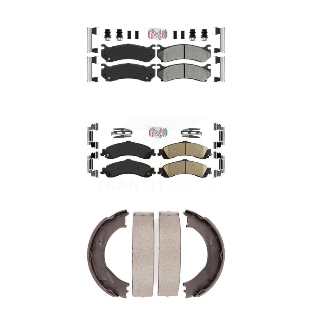 Transit Auto - KNN-100410 - Front and Rear Disc Brake Pad Kits image 1
