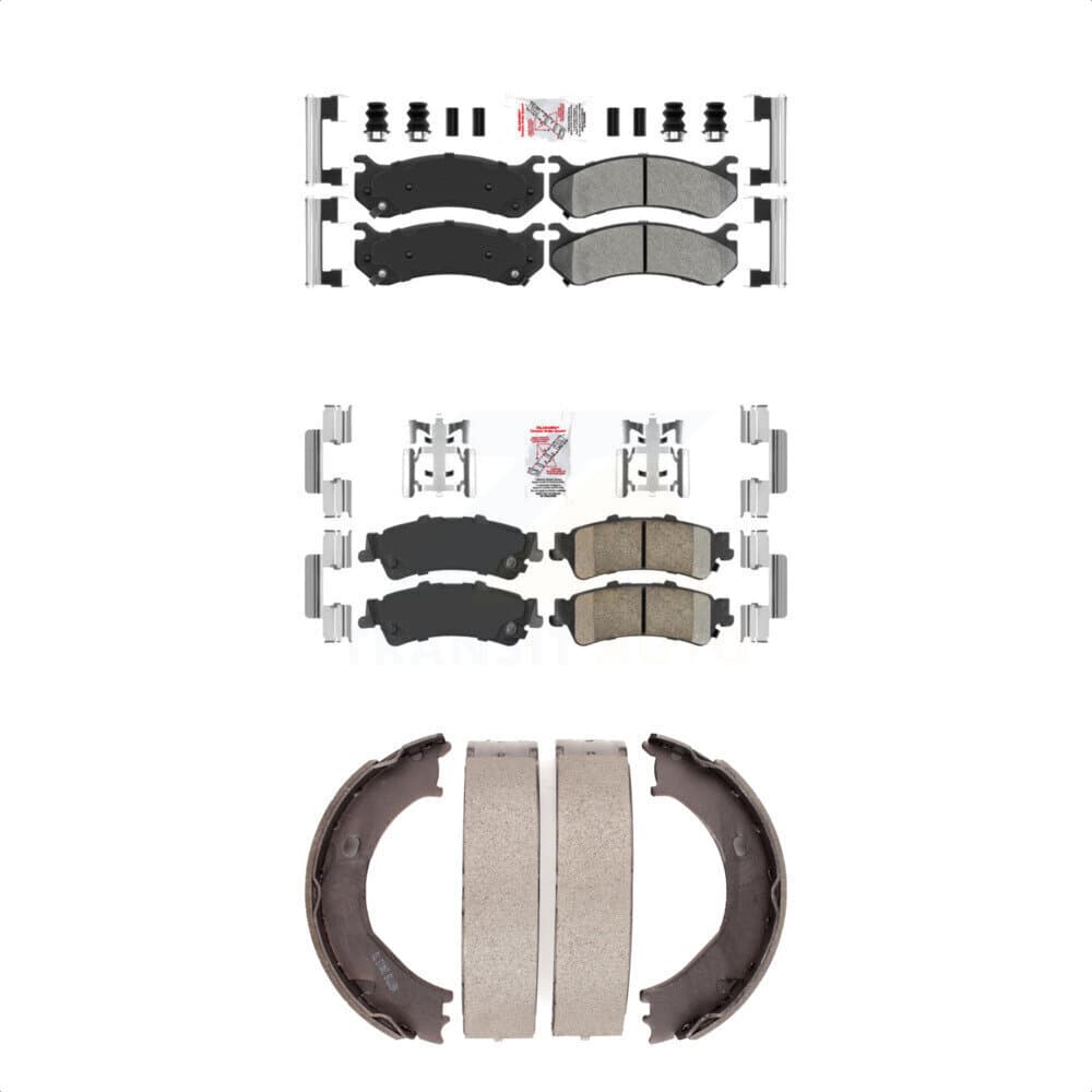 Transit Auto - KNN-100412 - Front and Rear Disc Brake Pad Kits image 1