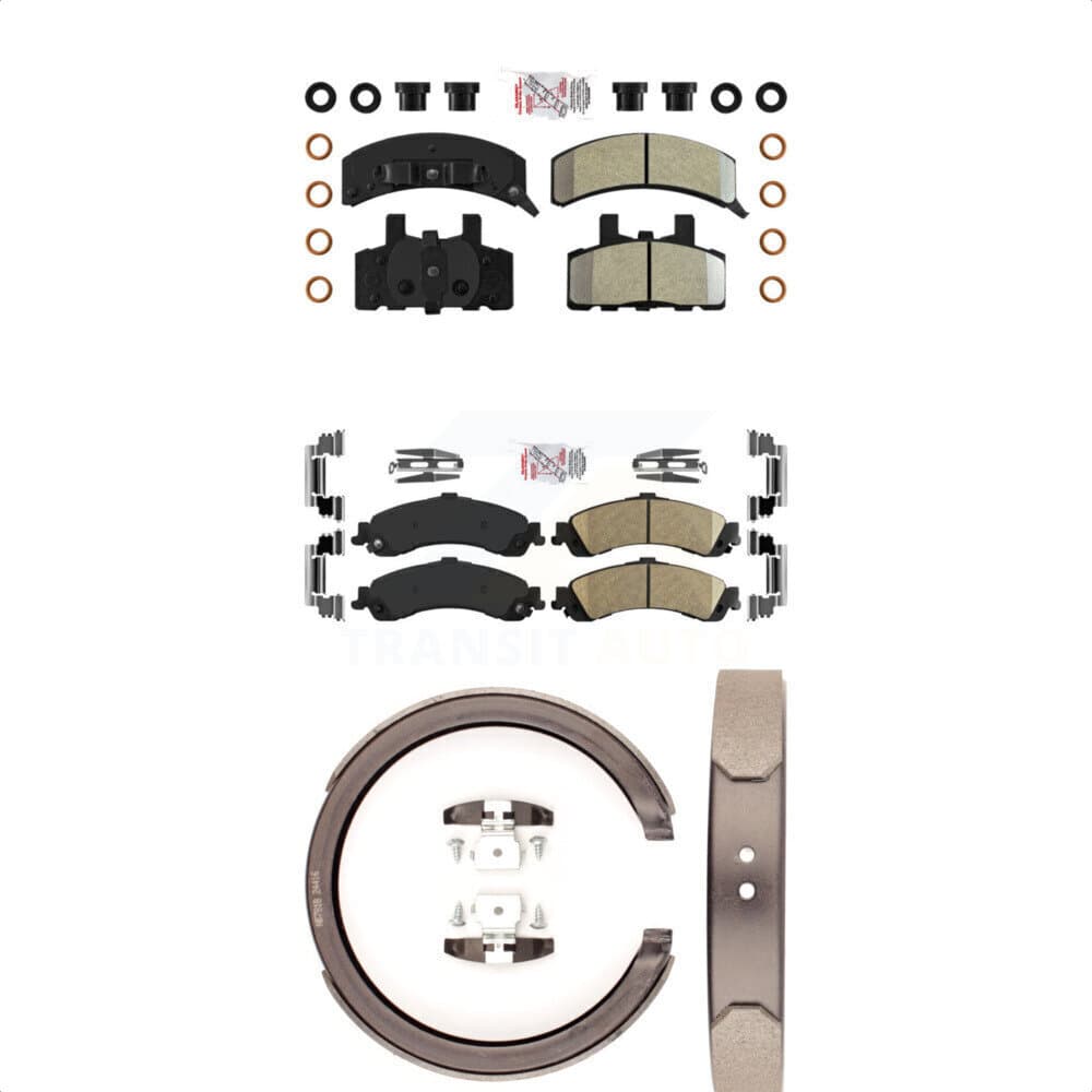 Transit Auto - KNN-100415 - Front and Rear Disc Brake Pad Kits image 1