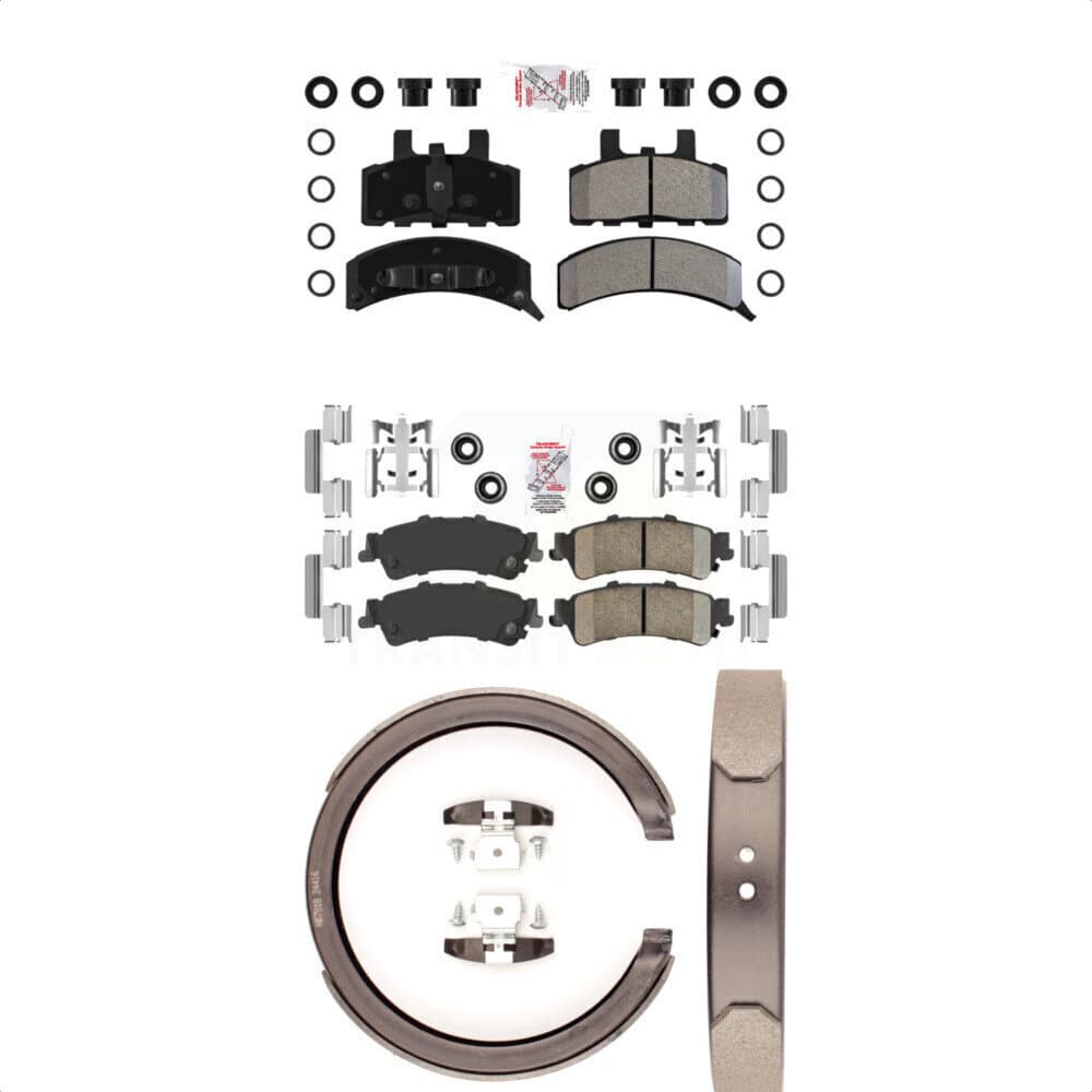Transit Auto - KNN-100420 - Front and Rear Disc Brake Pad Kits image 1