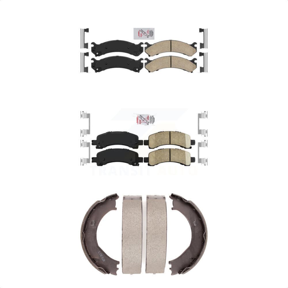 Transit Auto - KNN-100429 - Front and Rear Disc Brake Pad Kits image 1