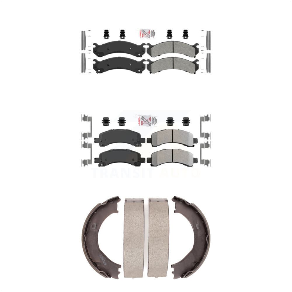Transit Auto - KNN-100430 - Front and Rear Disc Brake Pad Kits image 1