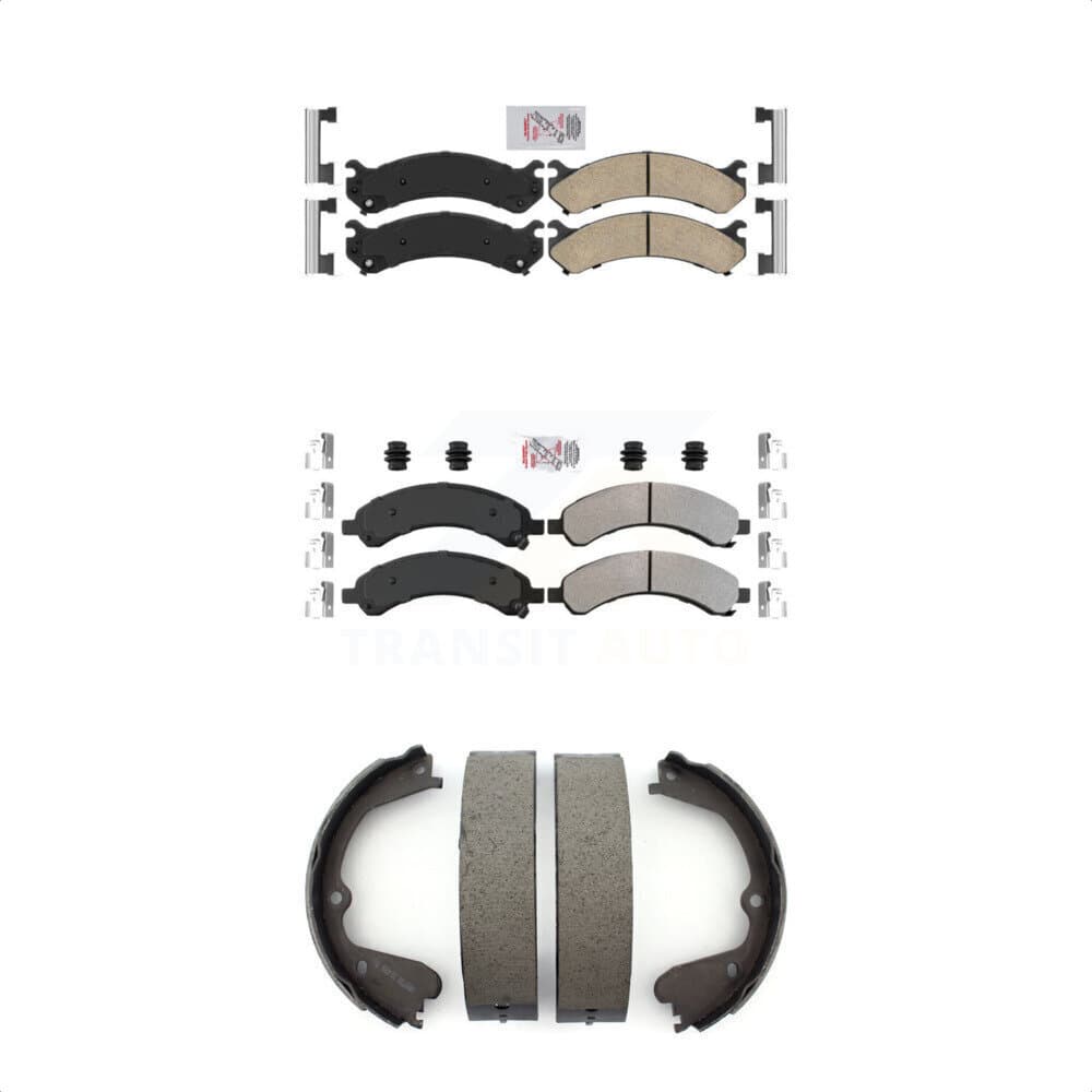 Transit Auto - KNN-100433 - Front and Rear Disc Brake Pad Kits image 1