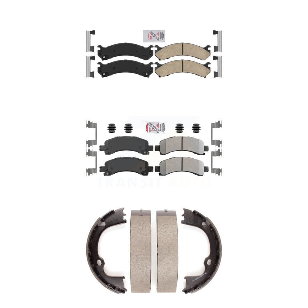 Transit Auto - KNN-100437 - Front and Rear Disc Brake Pad Kits image 1