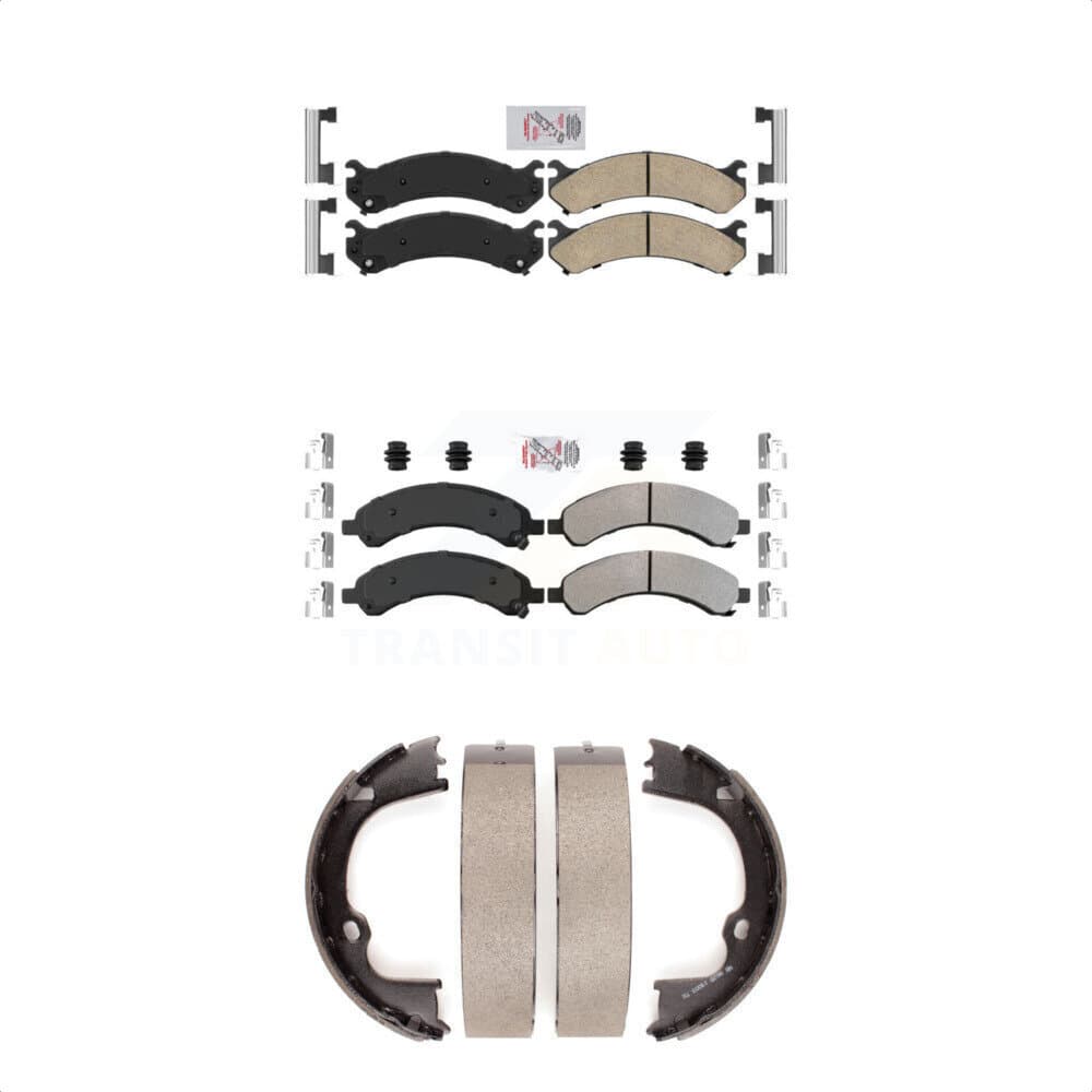 Transit Auto - KNN-100439 - Front and Rear Disc Brake Pad Kits image 1