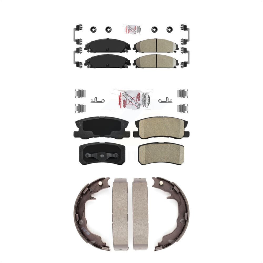 Transit Auto - KNN-100459 - Front and Rear Disc Brake Pad Kits image 1