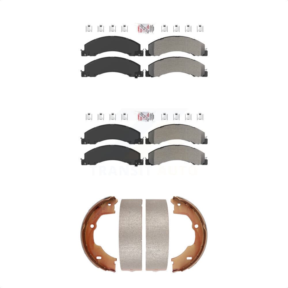 Transit Auto - KNN-100518 - Front and Rear Disc Brake Pad Kits image 1