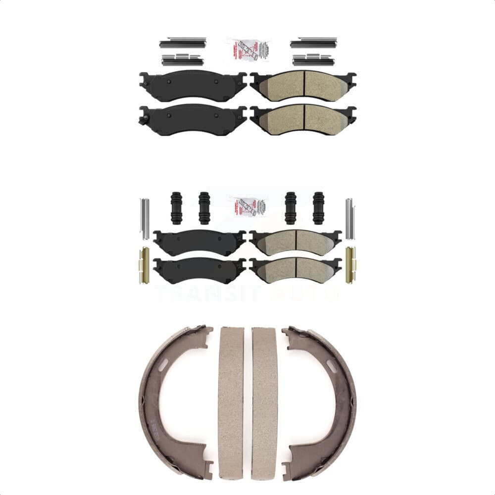 Transit Auto - KNN-100523 - Front and Rear Disc Brake Pad Kits image 1