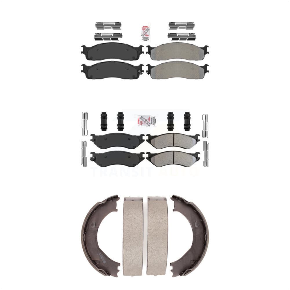 Transit Auto - KNN-100530 - Front and Rear Disc Brake Pad Kits image 1