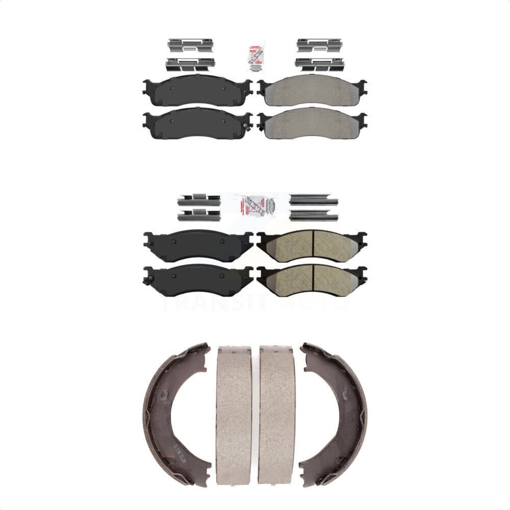 Transit Auto - KNN-100532 - Front and Rear Disc Brake Pad Kits image 1