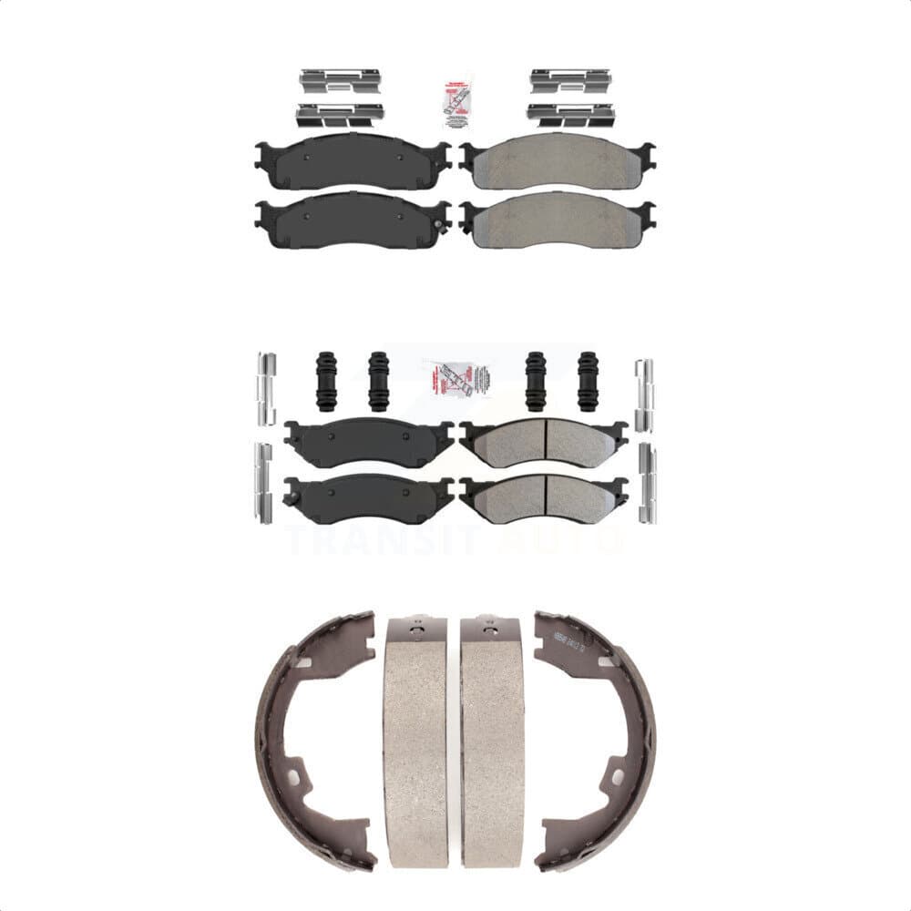 Transit Auto - KNN-100534 - Front and Rear Disc Brake Pad Kits image 1