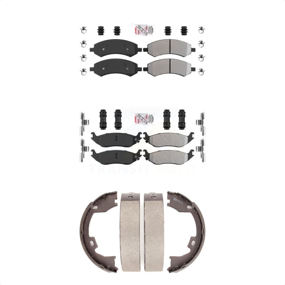 Transit Auto - KNN-100546 - Front and Rear Disc Brake Pad Kits image 1