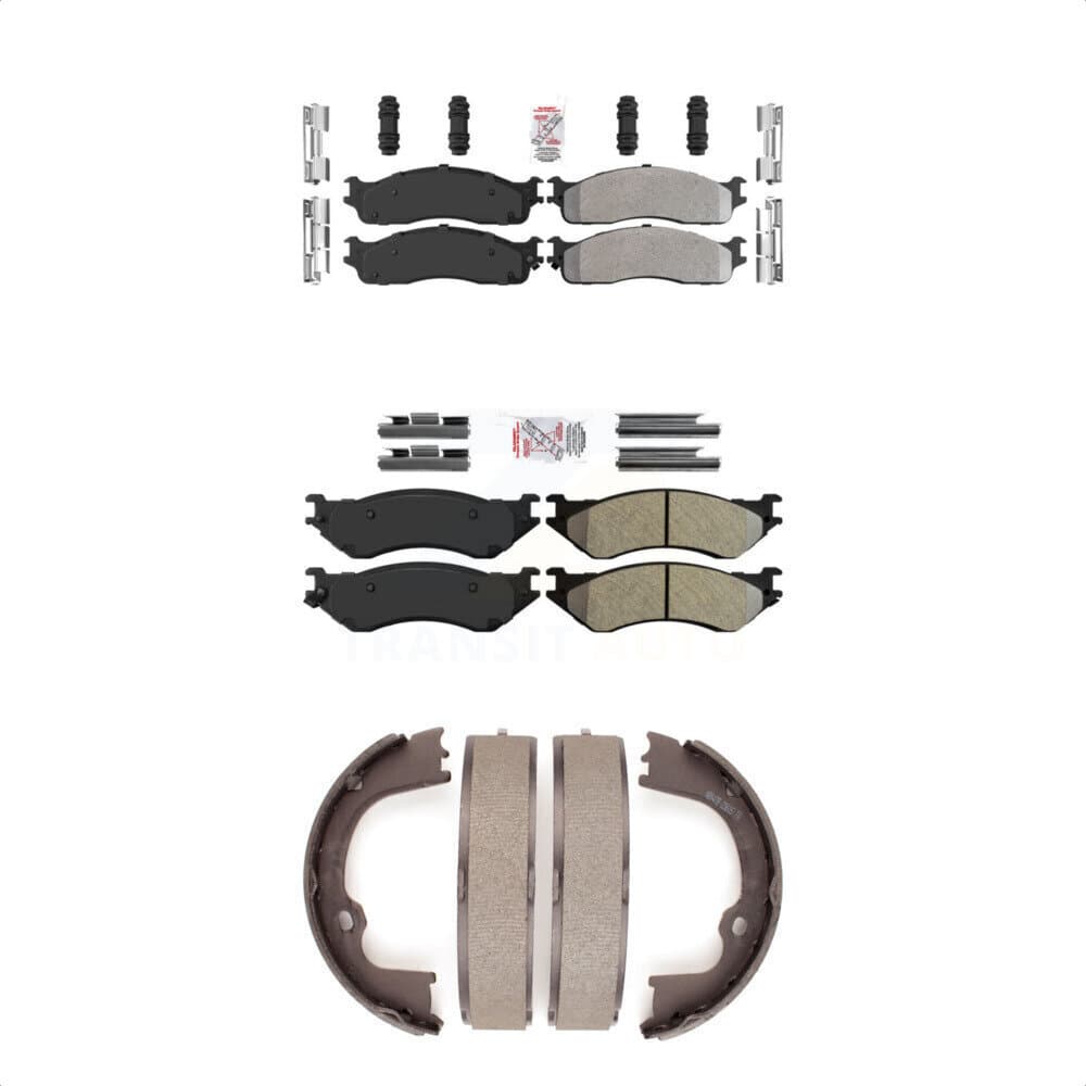 Transit Auto - KNN-100549 - Front and Rear Disc Brake Pad Kits image 1