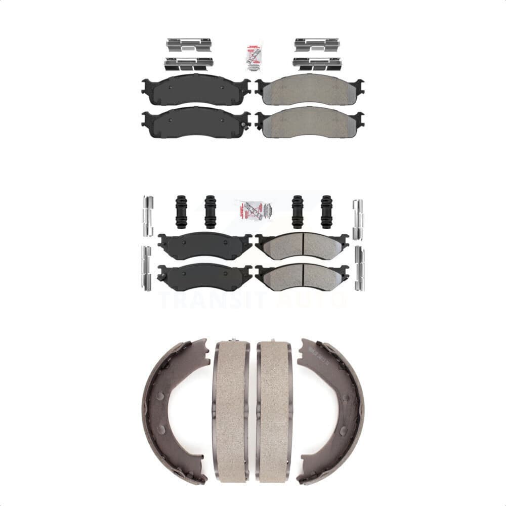 Transit Auto - KNN-100558 - Front and Rear Disc Brake Pad Kits image 1