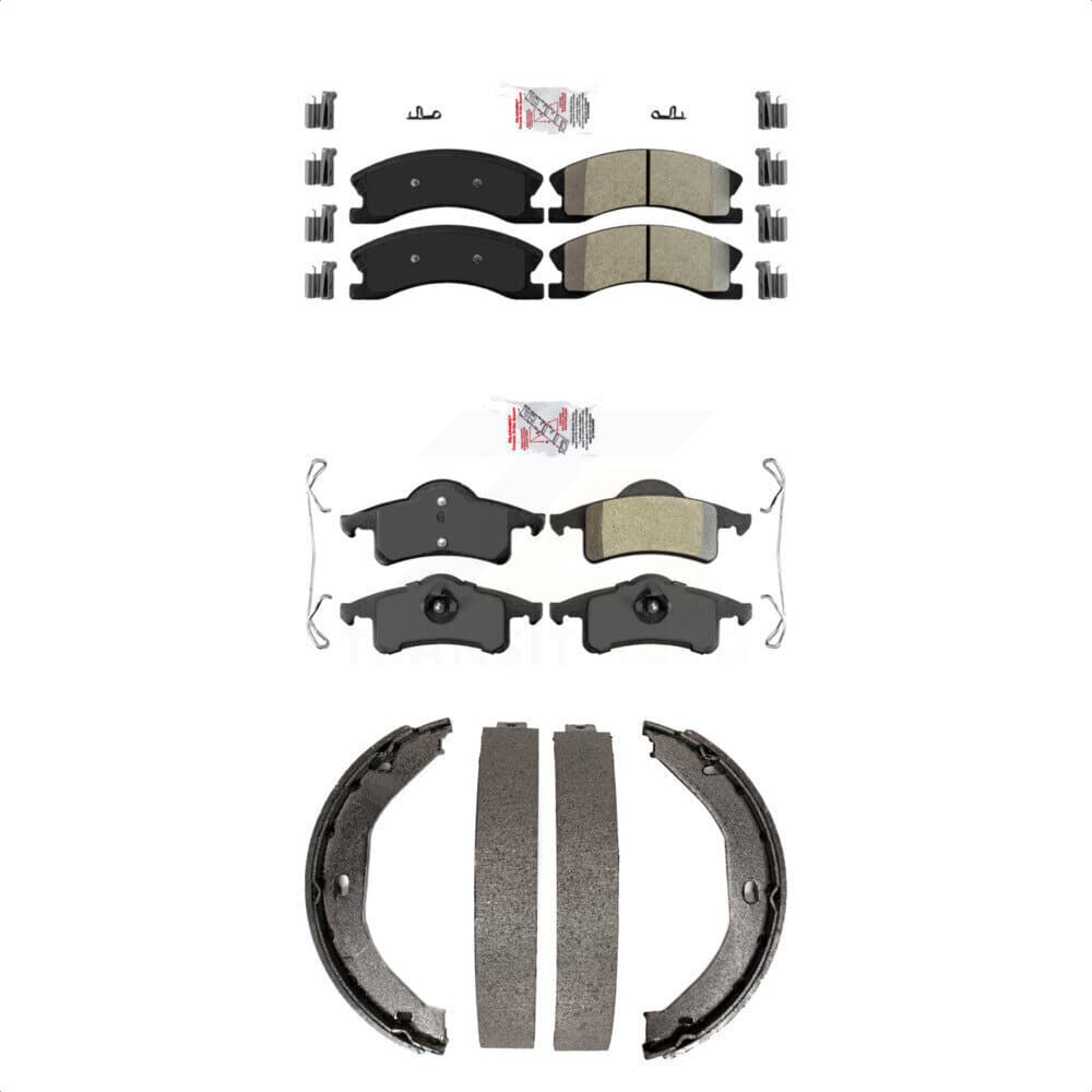 Transit Auto - KNN-100562 - Front and Rear Disc Brake Pad Kits image 1