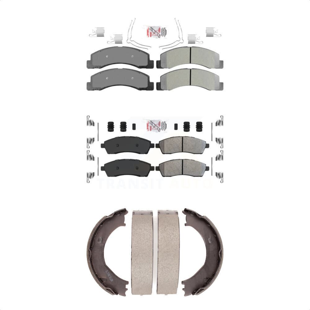 Transit Auto - KNN-100568 - Front and Rear Disc Brake Pad Kits image 1